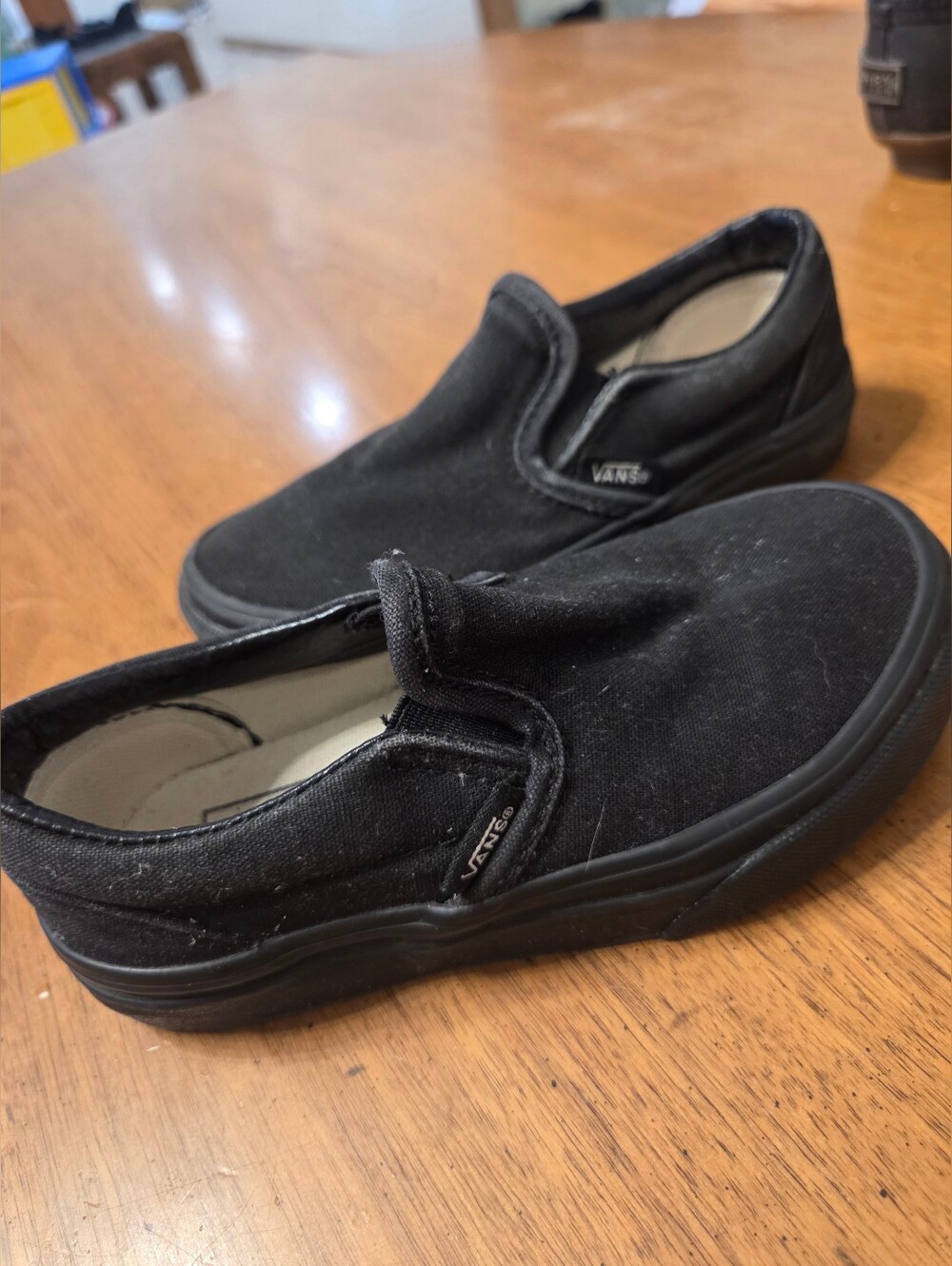 Kids Vans Slip Ons